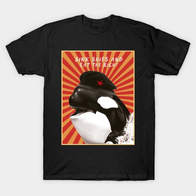 Orca Revolution T-Shirt by DanielFGF